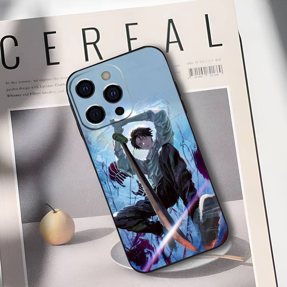 O-Okkotsu Yuta J-Jujutsu K-Kaisen Phone Case For iPhone 17,16,15,14,13,12,11 Plus,Pro Max,XS,Soft Black Cover