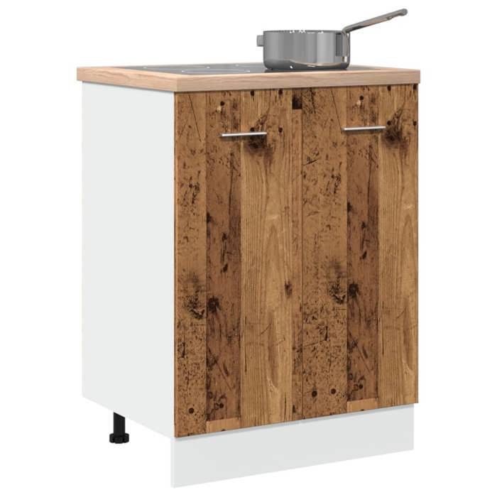 VidaXL Meuble bas "Lyon" Bois ancien 60 x 46 x 81,5 cm Bois d'ingénierie 856074