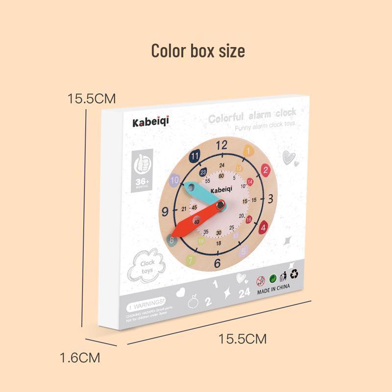 

Primary School Grades 1-2 Educational Clock: Kids Alarm & Time Learning Toy