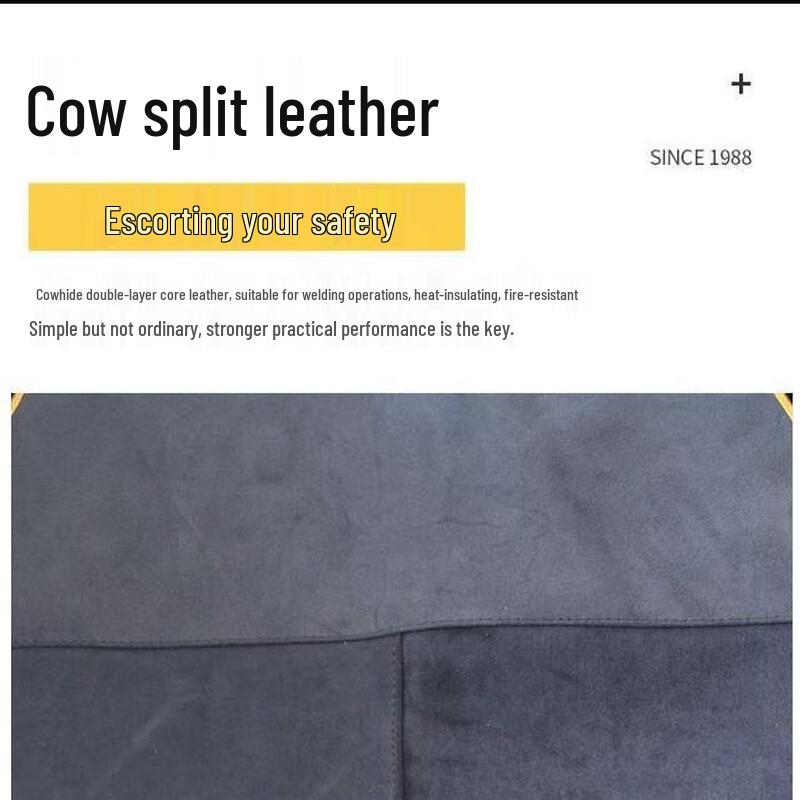 WEZHO Cowhide Welding Apron