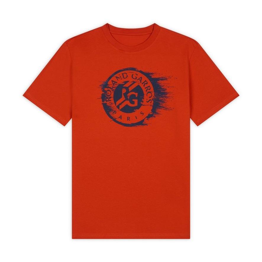French Open Tennis Roland Garros Logo Men's Women's T-shirt 2025 Summer Pure Cotton Casual Sports Jersey Short-sleveed Top