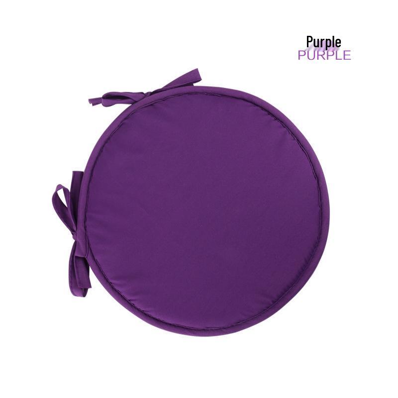 Green Round Chair Cushion - Thickened Seat Pad for Home, Office, or Dining Chair