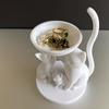 Cartoon Jewelry Storage Tray Decorative Desktop Ring Holder Cute Cat Ornament  Bedroom Decor
