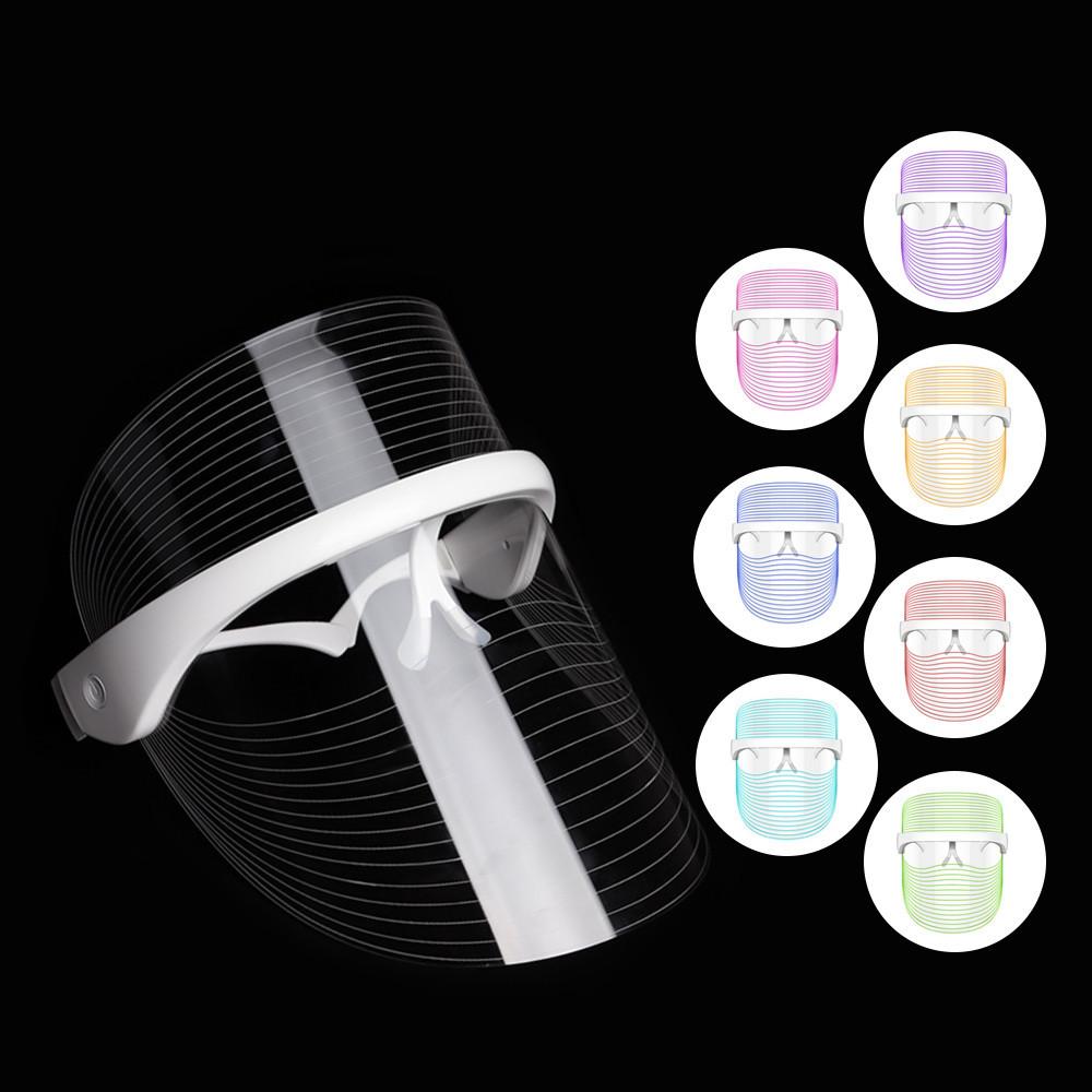 LED Photorejuvenation Mask Home Beauty Salon Multicolor Phototherapy Skin Repair Instrument