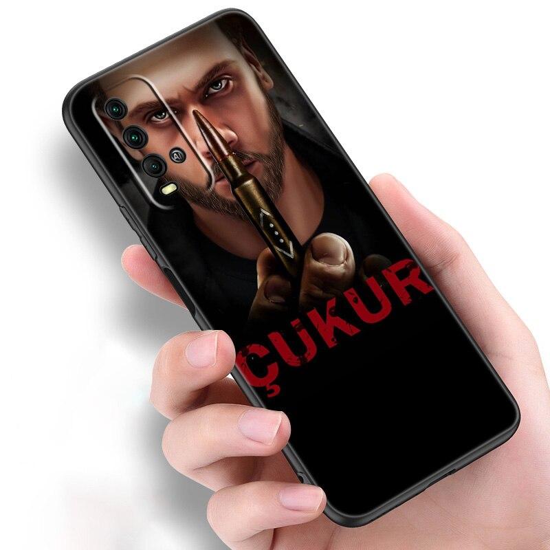 Cukur Show TV Silicone Phone Case For Xiaomi Redmi Note 11 10 9 8 Pro 11T 10T 10S 9S 8T 9 9A 9C 9T Black Soft Cover Coque Funda