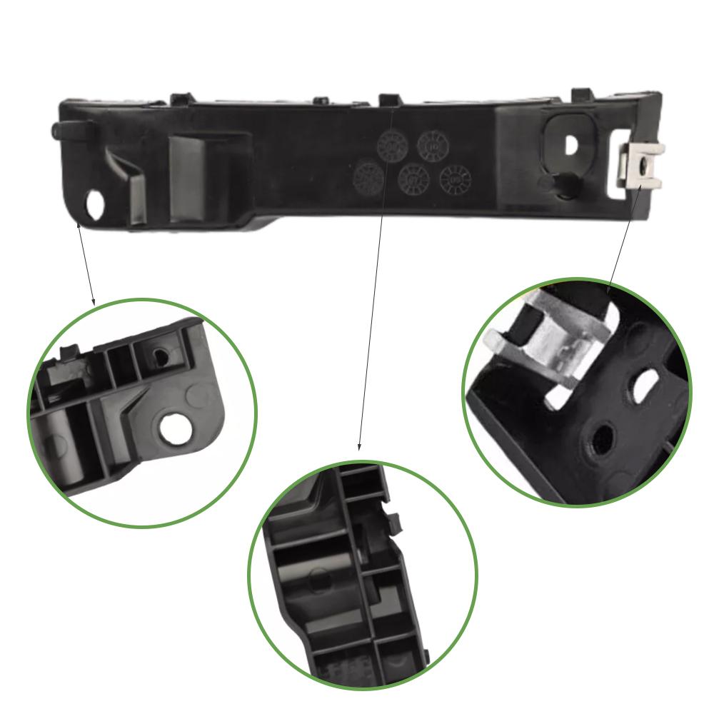 Car Front Bumper Bracket Retainer Beam Mount Support Left Right For Ford Edge 2007 2008 2009 2010 7T4Z-17E814-B 7T4Z-17E814-A