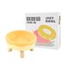 Pet Cat Bowl Pipitao Original Boxed Donut Four-legged Bowl Cat Food Basin Cat Supplies Eating and Drinking Water Single Bowl