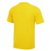 T-shirt Foot Brésil Jaune mixte – Maillot Sport Supporter 10 - - Jaune
