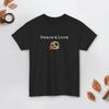 Peace & Love T-and Kids Tshirt, Retro Hippie Style, Positive Vibes Tee