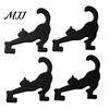 Space Saving Wall Hooks 4PCS Cat Shaped Hangers for Pegboard, Organizer Decorative Storage Easy Install Pegboard Hooks, Stable PLA Structure