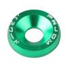 20pcs Lug Nuts Jdm Car Modification M6 Gasket Concave Screw 1.9cm Hexagonal Fasteners A Set Screw Fender Bumper Engine Aluminum
