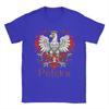 Tricou Unisex Unisex Simboluri ale Poloniei Tricouri Harajuku Tricou de Plajă Streetwear Casual 100% Bumbac Îmbrăcăminte Mărimi Mari
