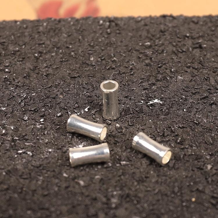 

Латунные бусины-разделители в виде бамбука - Непал Цилиндрические аксессуары для бисероплетения 4x6mm (Hole ~1mm)