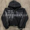 Dámská oversized mikina s kapucí a digitálním potiskem hvězdy Streetwear Harajuku styl Ležérní top