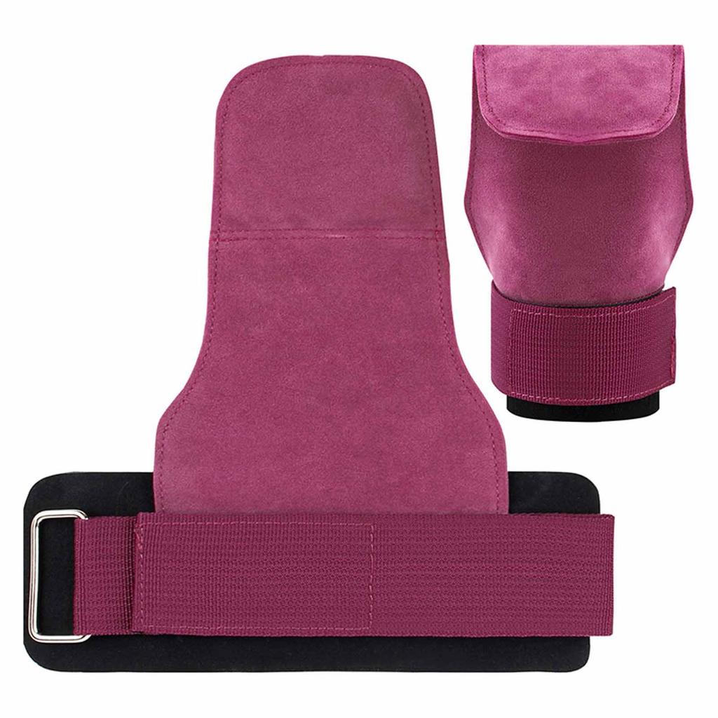 Leather Hand Guards for Weightlifting – Wrist Support Grip Straps for Pull-Ups, Deadlifts, Strength Training & Quantitative Workouts