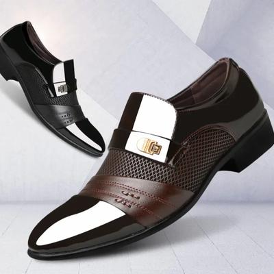 Fashion Shoes Men Slip On Men Dress Oxfords Fashion Business Dress Men Shoes  New Classic Leather Men'S Suits Shoes Man