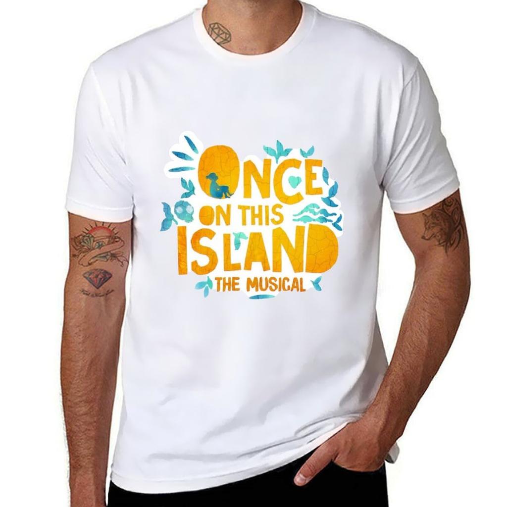 Once On This Island Revival Logo Tshirt Sports Basic Short Sleeve Tshirt