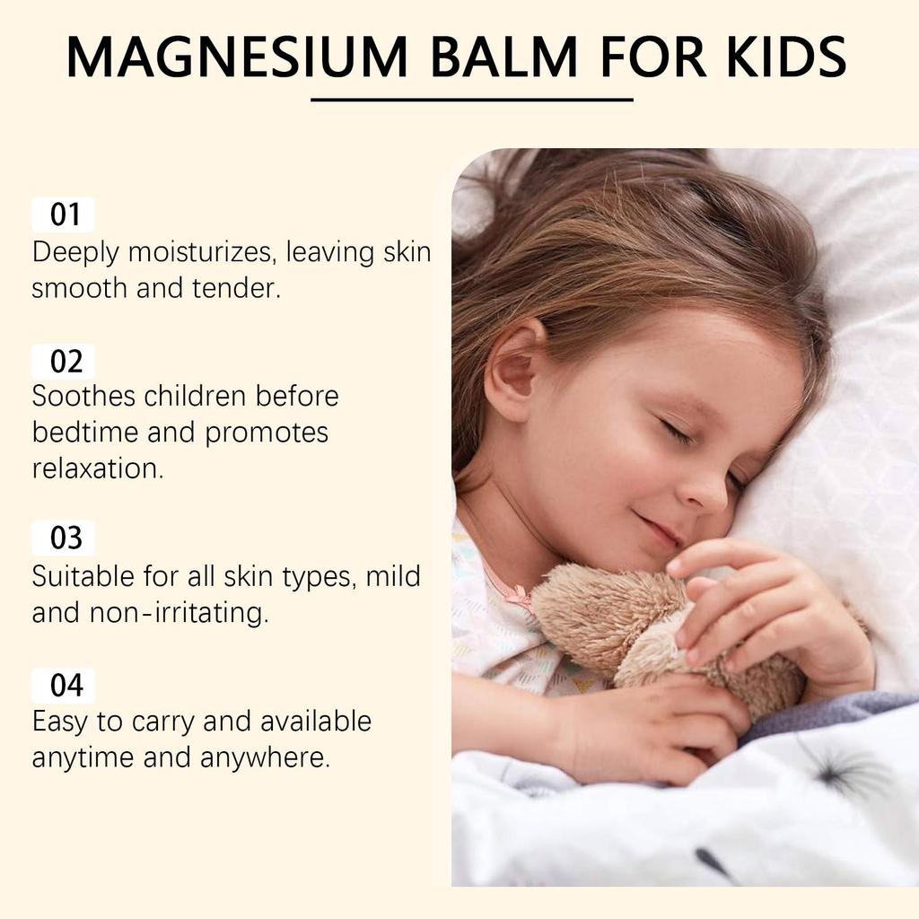 WIIEEY Children's Magnesium Bedtime Soothing Cream