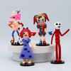 7-12Pcs The Amazing Digital Circus Figure Pomni And Jax Plushie Doll Toys Cute Amazing Digital Circus Figure  Children Christmas