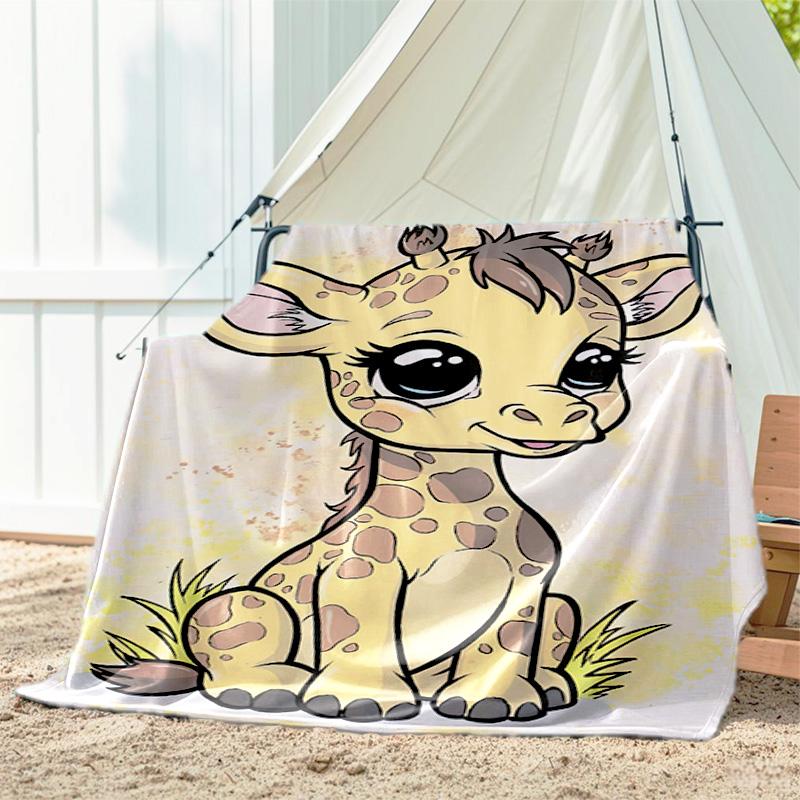 

1pc Animals: cats,turtle pattern blanket, all season lightweight home office outdoor nap multifunctional blanket 80cm x 120cm