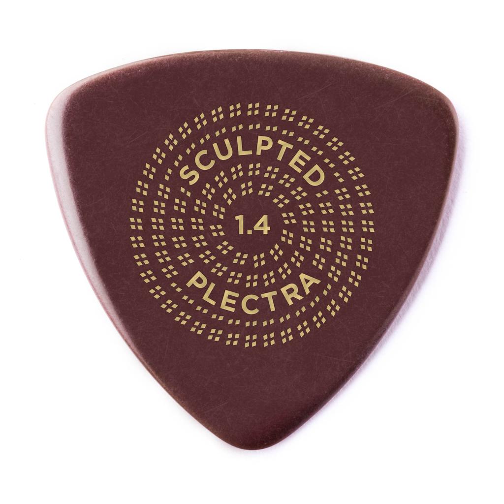 Jim Dunlop 513P140 Primetone Tri Smooth of 1.4 (Pack 3)