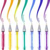 Coloring Pen Set Multi Color Gel Pens With Glitter Highlighters For Art Drawing