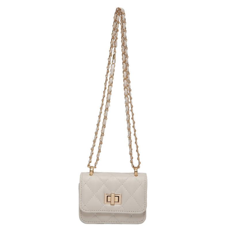 Trendy Quilted Chain Mini Shoulder Bag For Women Fashion Streetwear Chic