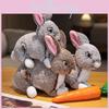 Rabbit Toy Plush Cartoon Stuffed Doll Animal Room Decoration Kids Gift Cute