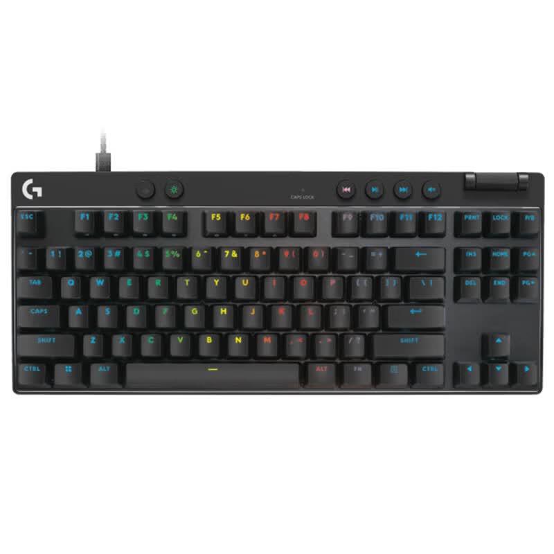 

Logitech PRO X TKL RAPID Magnetic Switch Gaming Keyboard