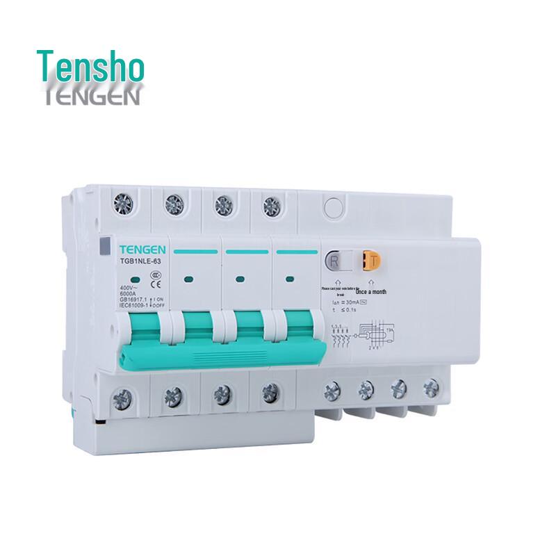 TENGEN TGB1NLE-63 Miniature Residual Current Circuit Breaker