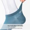 Men's Breathable Cotton Sports Socks - Sweat-Absorbing, Comfortable, Thin, Trendy, Versatile Boat Style