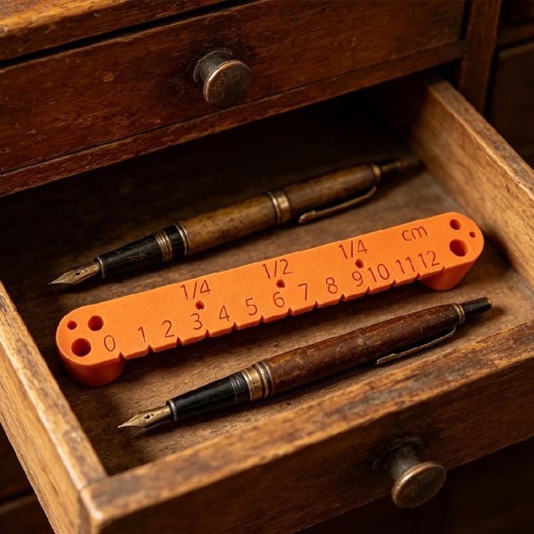 Stable Carpenter Center Finding Device Woodworking Center Observer for 120mm Materials and Multiple Drilling Size