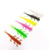DUODUOYU 10PCS TPE Floating Mini Worm Soft Fishing Lures 0.35g/40mm Jig Wobblers Silicone Artificial Baits Bass Fishing Tackle