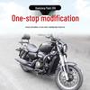 Retro Rear Backrest & Anti-Fall Guard for Qianjiang Flash 300S Motorcycle