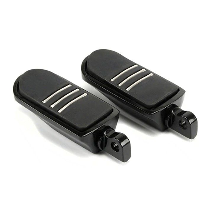 Motorschutz + Fußrasten 38mm für Chopper / Custombikes Touring 09-25 FS10 schwarz