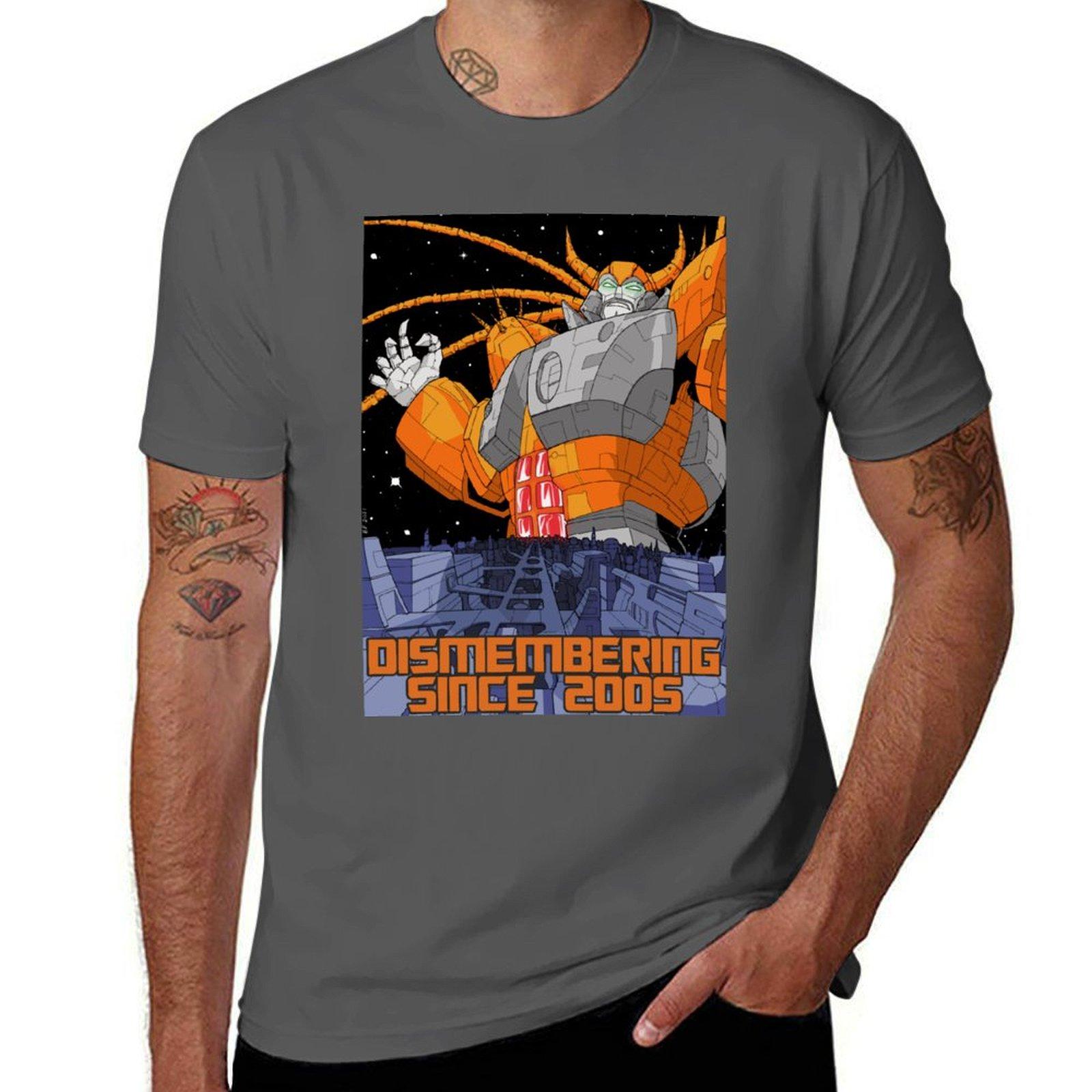 

Unicron - Dismembering Since 2005 T-Shirt anime t shirts for man t shirts for man pack white t shirts for man cotton T-Shirt 4XL