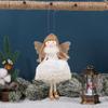 Handmade Plush Angel Girl Pendant Soft Angel Girl Ornaments  Party Favors