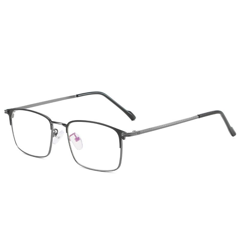 

2019 Синяя пленка Плоское зеркало Коробка Антирадиационная Оптическая оправа Мужская Бизнес Оправа для очков 16033 new