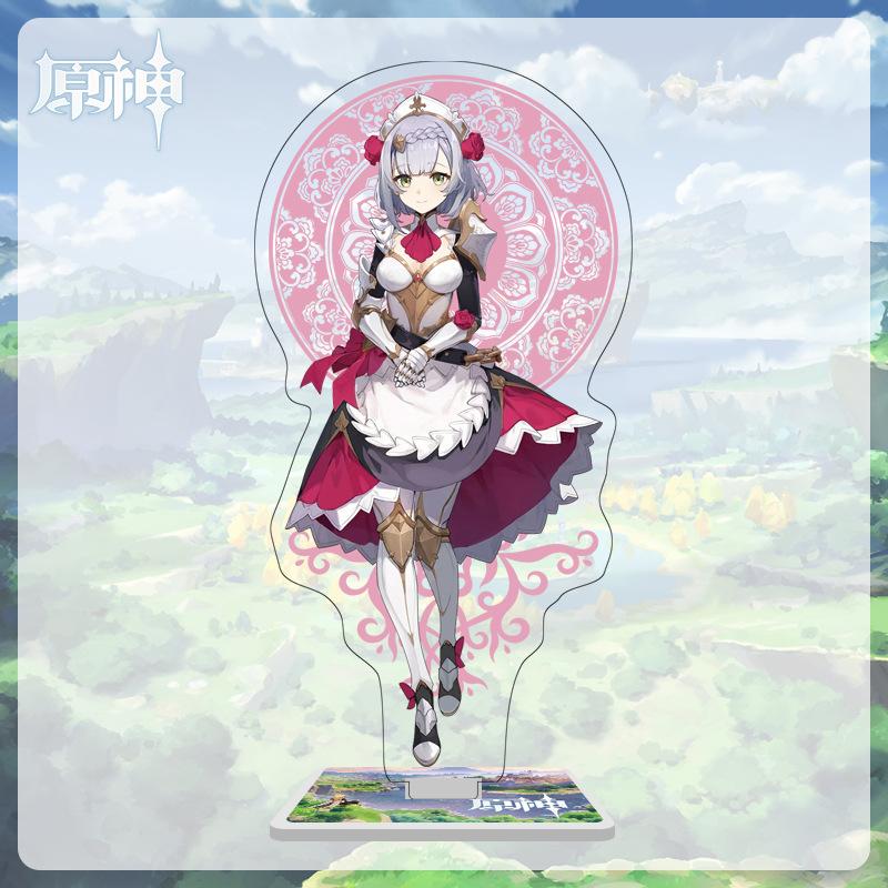 16cm Height Acrylic Large Stand-up Display Featuring Characters From Mondstadt and Liyue In Genshin