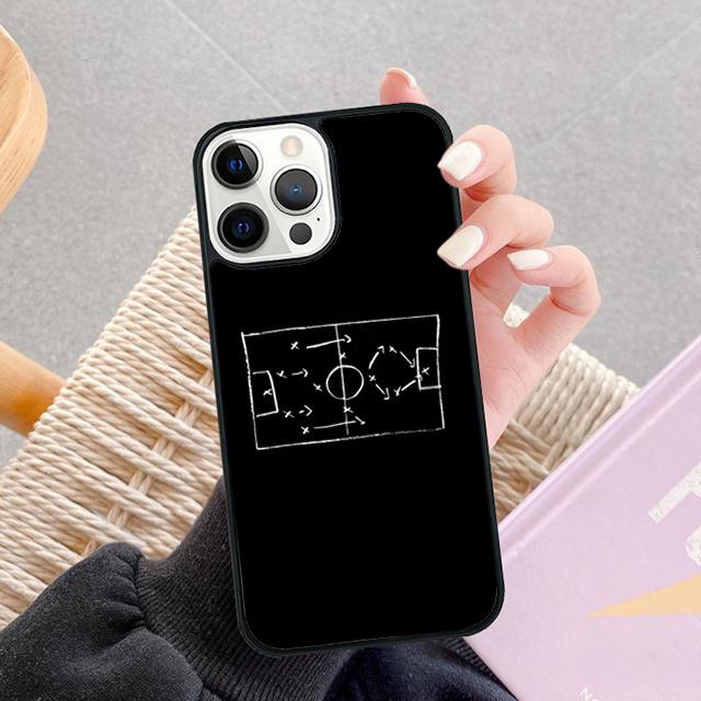 Football Soccer Tactics Time Phone Case For iPhone 17 Air 13 12 14 15 16 Cover For Apple Pro Max Plus