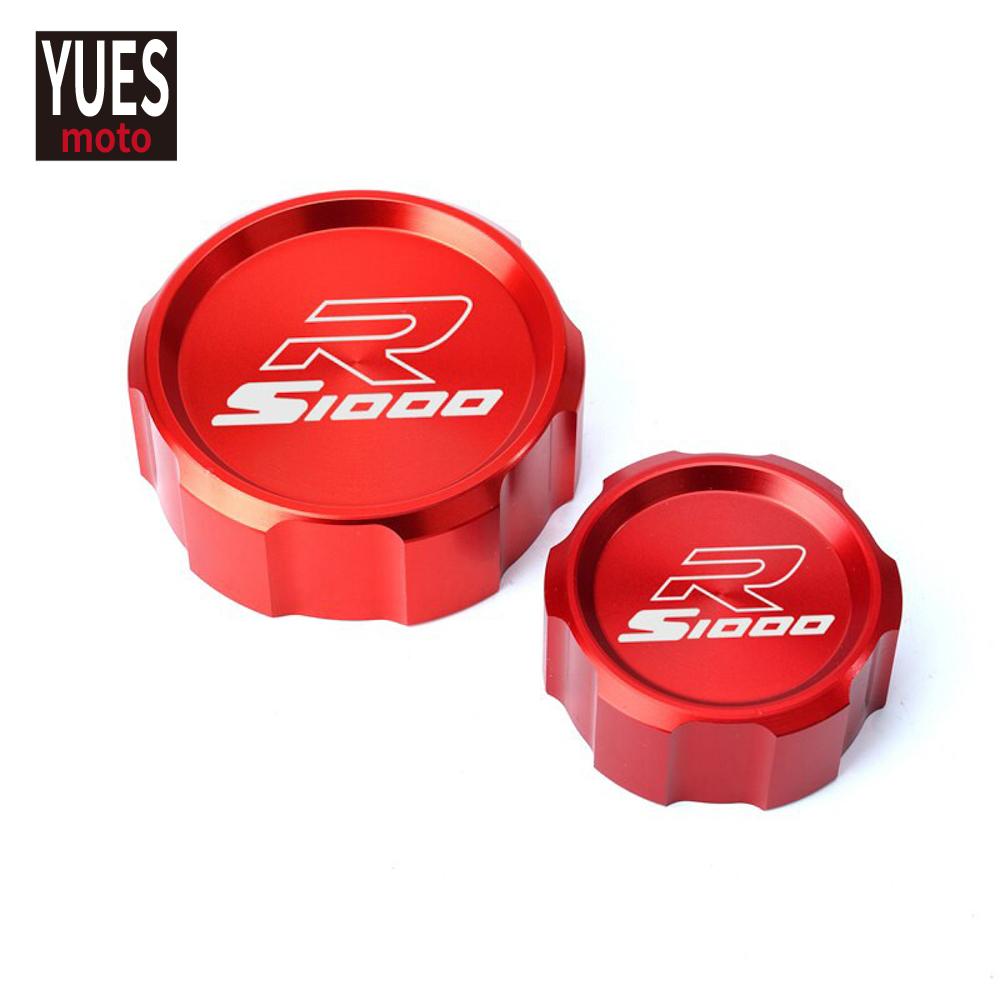 

Аксессуары для мотоциклов, передняя и задняя крышка бачка тормозной жидкости для BMW S1000R 2012 2013 2014 2015 2016 2017 FRBC Red