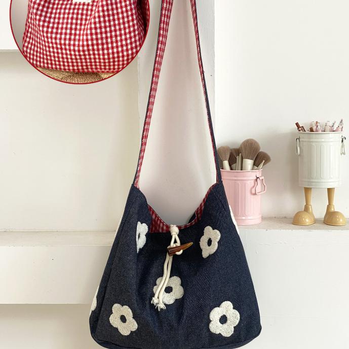 

Новая женская сумка-тоут 2025 года синий