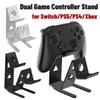 Gamepad Rack Stand Stable Desktop Stand Dual Game Controller Stand Holder for Switch/PS5/PS4/Xbox Game Accessories