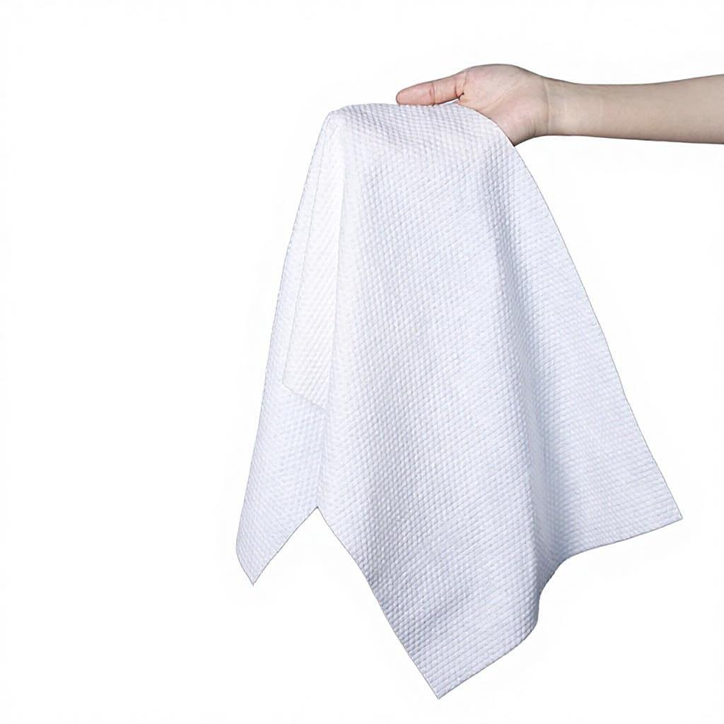 Factory Supply Travel Disposable Bath Towel Lightweight Non Woven Quick Dry One-time Use Thickened Soft Material