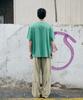 Nontai Pigment Fade Symbol T-Shirts (Green)