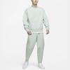 Nike Solid Round Neck Long Sleeve Pullover Sweatshirt Men Tops Light-Green CZ5353-321