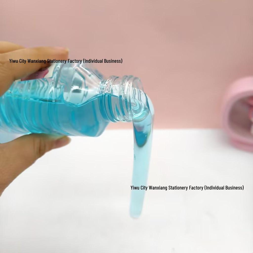 DIY Slime Toy - Fake Water, Sandpaper Glue, Non-Sticky Beverage for Kids
