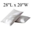 Travesseiro de penas de ganso de luxo Queen Hotel Quality Fluffy Bed Pillow Soft Sleep Pillow Capa de algodão orgânico