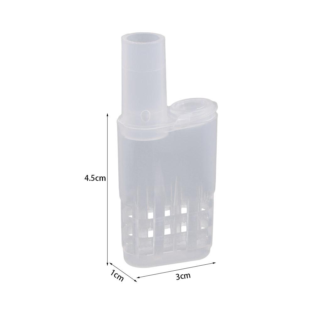 White Beekeping Rearing Cup Plastic Bee Roller Cages for 10pcs/lset for Raising Bees