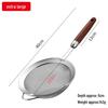 304 Stainless Steel Mesh Sieve with Wooden Handle for Soy Milk, Juice, Tea, and Baking
